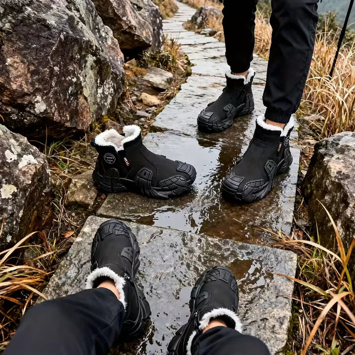 Men's Waterproof Mid-Top Hiking Boots