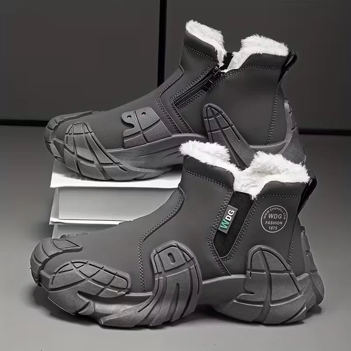 Men's Waterproof Mid-Top Hiking Boots