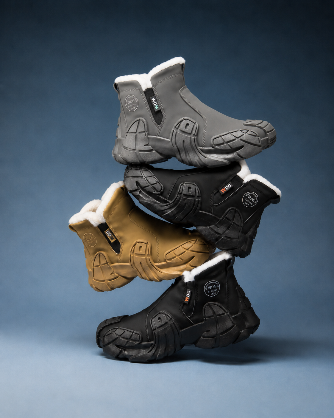 Montgomery’s featured winter footwear